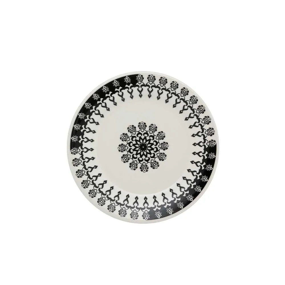 Prato Sobremesa 18 cm Donna Folk – Oxford Biona | Cerâmica Moderna