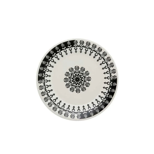 Prato Sobremesa 18 cm Donna Folk – Oxford Biona | Cerâmica Moderna