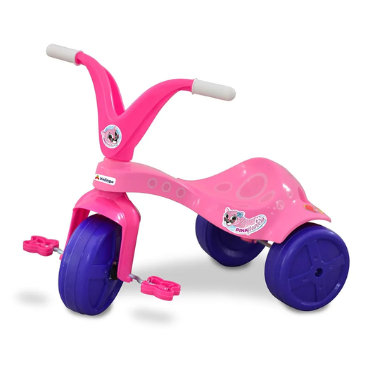 Motoca Triciclo Infantil Pink Pantera | Xalingo