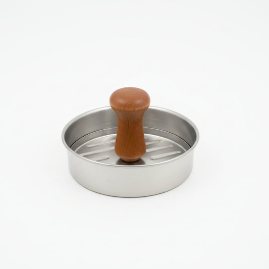 Modelador de Hambúrguer 12 cm Cosy Alumínio cabo Madeira