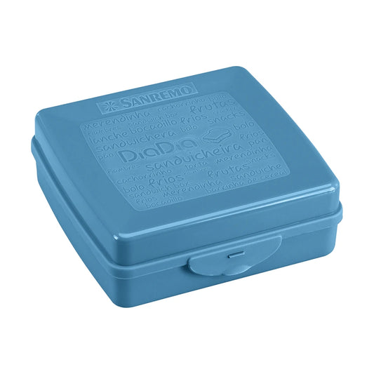 Sanduicheira Plástica Sanremo SR684/2 Azul 12x4 cm BPA Free