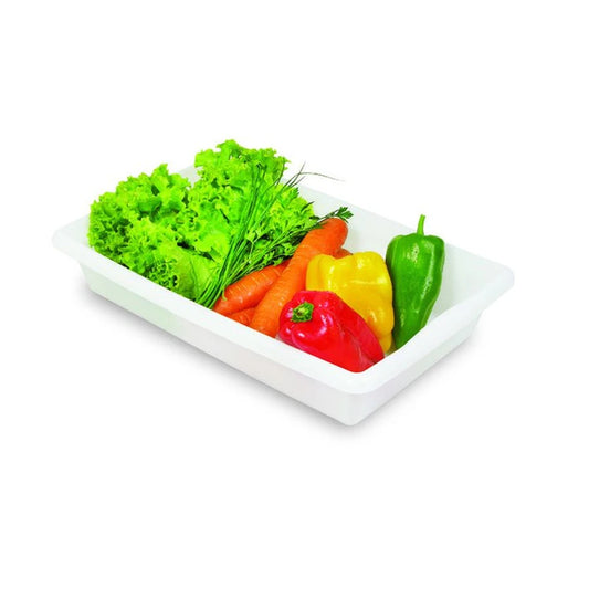 Travessa Plástica Sanremo M Ref.342 — 44×28,5×8,2 cm | Bandeja para Temperar e Servir