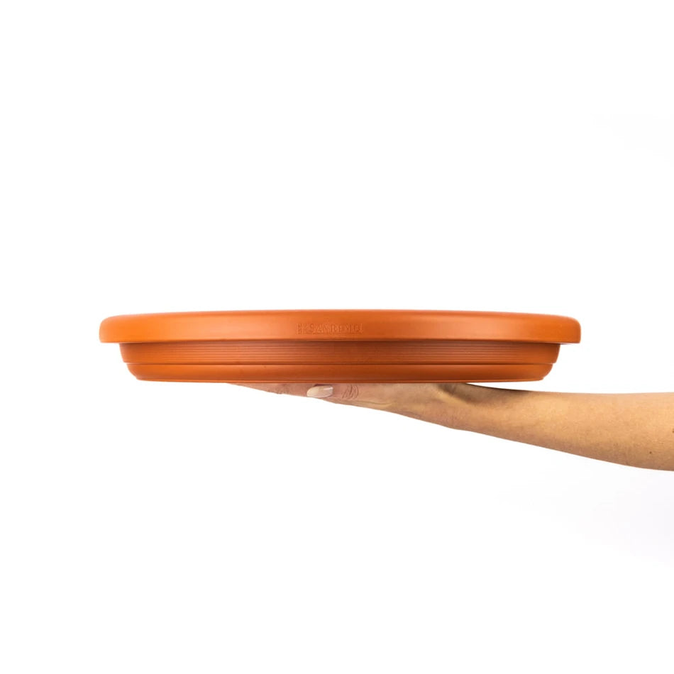 Prato para Vaso de Plantas Redondo 36cm com Proteção UV – Sanremo Boulevard