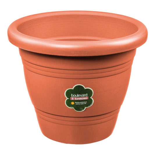 Vaso Redondo Plástico Sanremo 13cm 505V/93