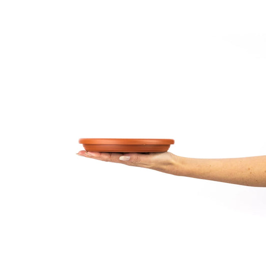 Prato para Vaso Redondo Sanremo 17cm em Plástico com Proteção UV | Ref. 515P/93