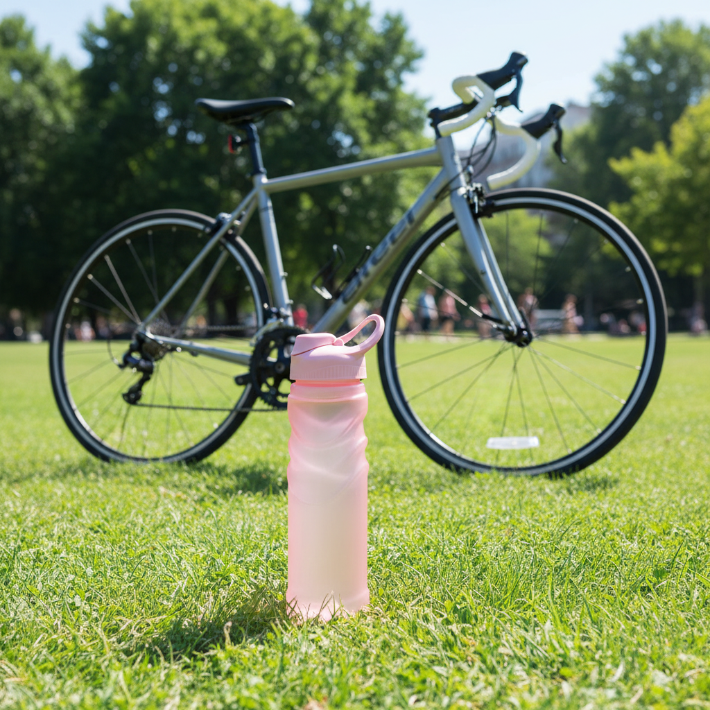 Garrafa Esportiva Abre Fácil Sanremo 750ml Rosa - Linha Fit SR92/1