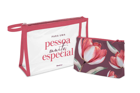 Kit 2 Necessaires – Para uma Pessoa Muito Especial | BrasFoot