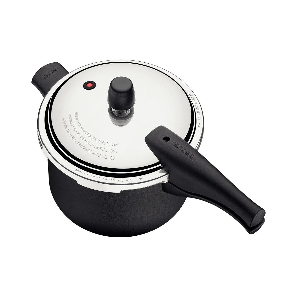 Panela de Pressão Tramontina Vancouver 4,5 L 20 cm | Fechamento Externo, Antiaderente Alumínio Starflon Max