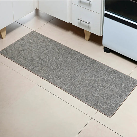 Tapete Nature Cozinha 46×76 cm – Marfim Antiderrapante em Poliéster | Niazitex
