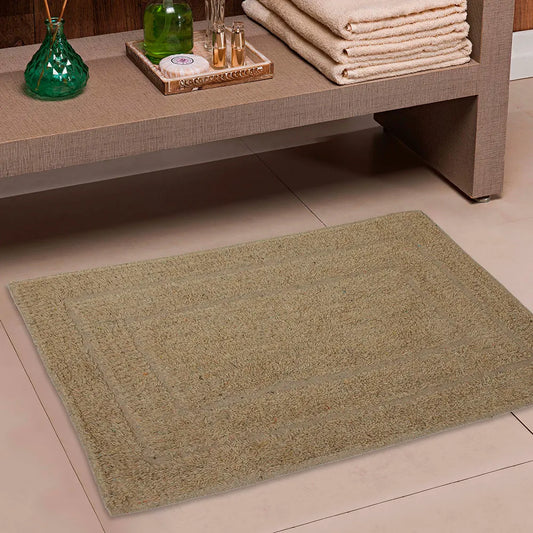 Tapete Banheiro Hidalgo 40×60 cm – Bege Felpudo | Niazitex