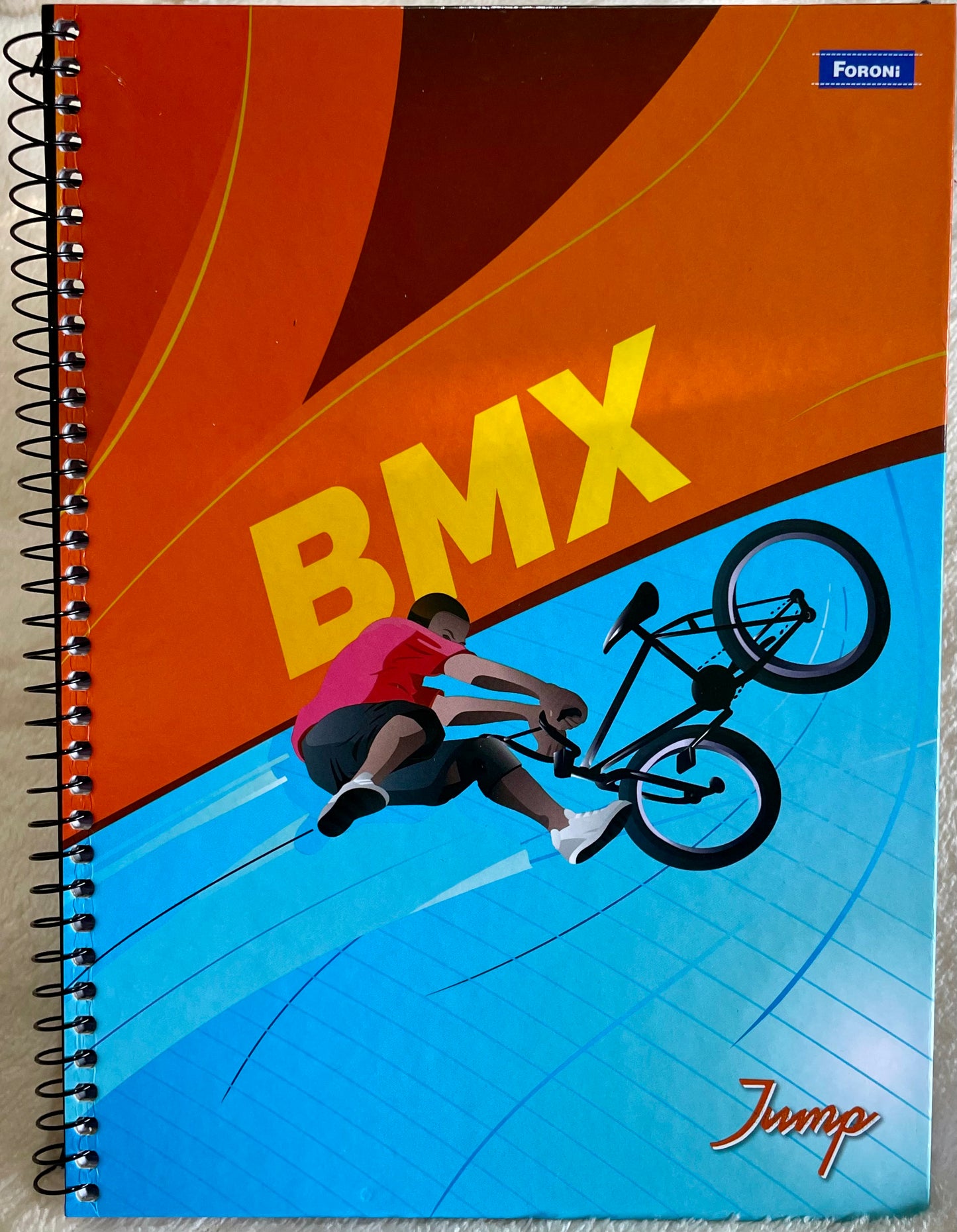 Caderno Foroni Jump Universitário 96 Folhas – 1 Matéria Capa Dura