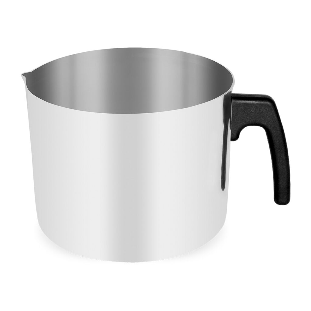 Canecão Luxo nº 14 cm – Alumínio Polido 1,6 L | Cabo Baquelite | 5 Estrelas
