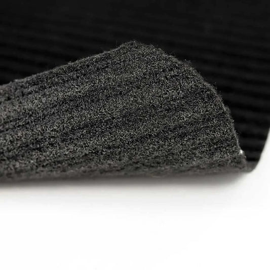 Capacho Essencial 38×57 cm – Preto em Poliéster | Niazitex