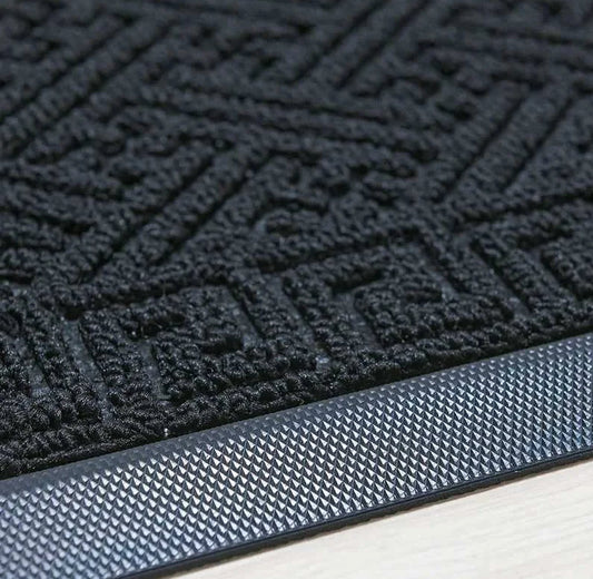 Capacho Lima 40×60 cm – Preto Antiderrapante | Niazitex Tapete Entrada