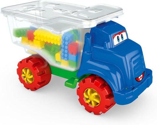 Caminhão Babytruck com 96 Blocos de Montar | GGB Brinquedos
