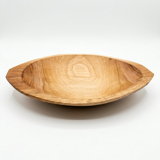 Gamela de Madeira Maciça 26 x 16,5 x 4 cm | Petisqueira Artesanal | Peças Únicas