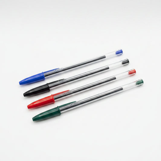 Caneta Esferográfica BIC Cristal 1.0 mm Ponta Média – A Original, A Mais Vendida do Mundo