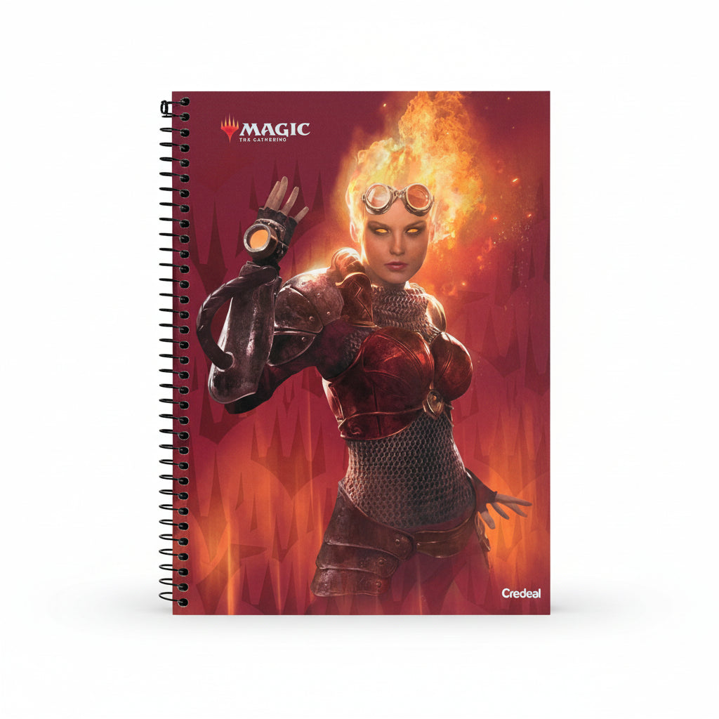 Caderno Magic The Gathering 1 Matéria 80 Folhas Universitário – Capa Dura | Credeal