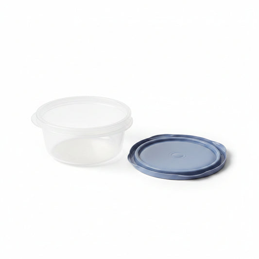 Conjunto 3 Potes Redondos Plástico 620ml — Sanremo Linha Fácil | Hermético • BPA Free | Micro-ondas, Freezer e Lava-louças