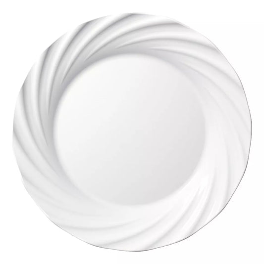 Prato de Sobremesa Jasmim Opaline 19cm | Duralex