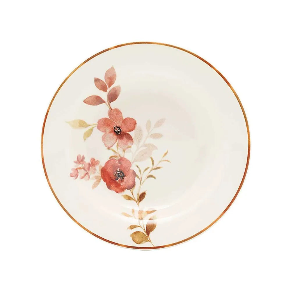 Prato Fundo 21,5 cm Oxford Chá das 5 – Porcelana de Alta Qualidade com Design Clássico e Sofisticado
