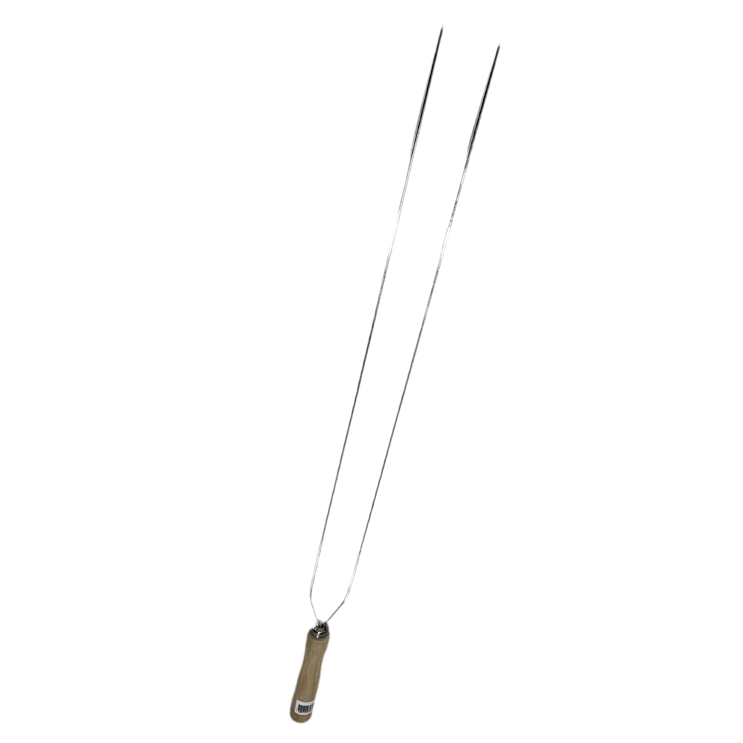 Espeto para Churrasco Duplo Aço Cromado 85 cm Linha Camping | Martinazzo