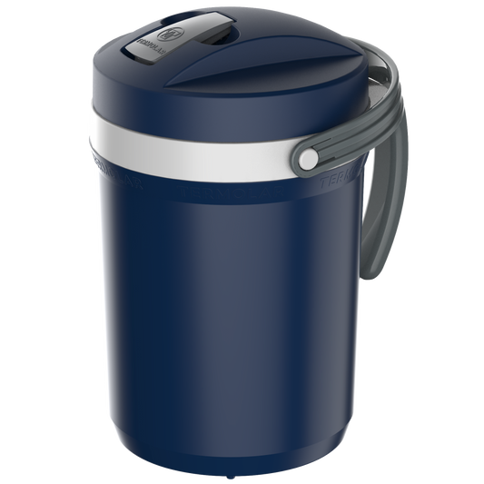Jarra Térmica Termolar Fliptop 2,5L Azul — Bico Direcionável, Bocal Largo