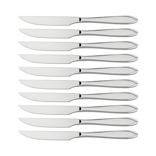 Kit 10 Facas para Churrasco Tramontina Laguna em Aço Inox 21 cm