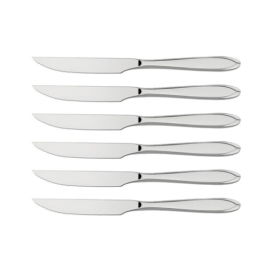 Kit 6 Facas para Churrasco Tramontina Laguna em Aço Inox 21 cm