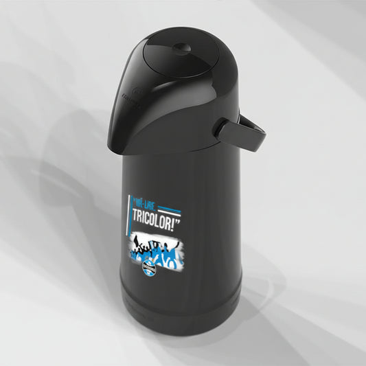 Garrafa Térmica 1L Magic Pump — Termolar | Grêmio | Ampola de Vidro, Antigotejo