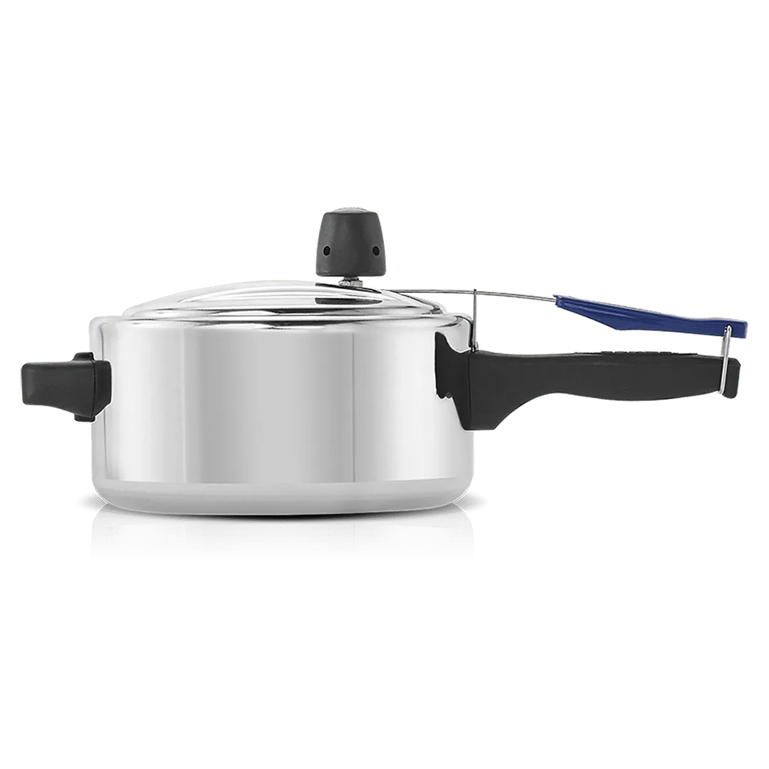 Panela de Pressão Ramos Pressionella Baby 3 L – Alumínio Polido, Fechamento Interno, Ideal para 2-4 Pessoas