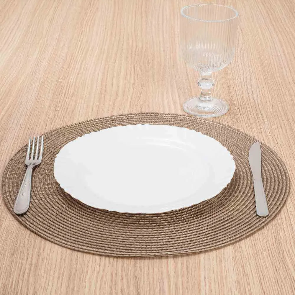 Conjunto 4 Pratos Rasos Duralex Opaline Pétala 25,5 cm – Vidro Temperado Branco Resistente e Sofisticado