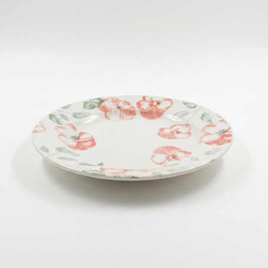 Prato Raso 24cm Donna Holambra | Oxford Biona | Cerâmica Floral