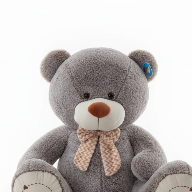 Urso de Pelúcia Gigante 60cm Munditoys – Super Macio, Presente Romântico e Decorativo “Te Amo”