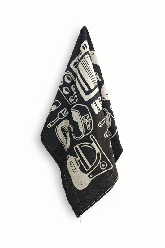 Pano de Copa Döhler Felpudo Menu 45x65cm 240 g/m² 100% Algodão Alta Absorção | Estampas Sortidas