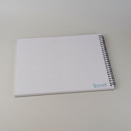 Caderno Cartografia Dominguinhos 150 g/m² | 40 Folhas | 275×200 mm | Escolar & Criativo