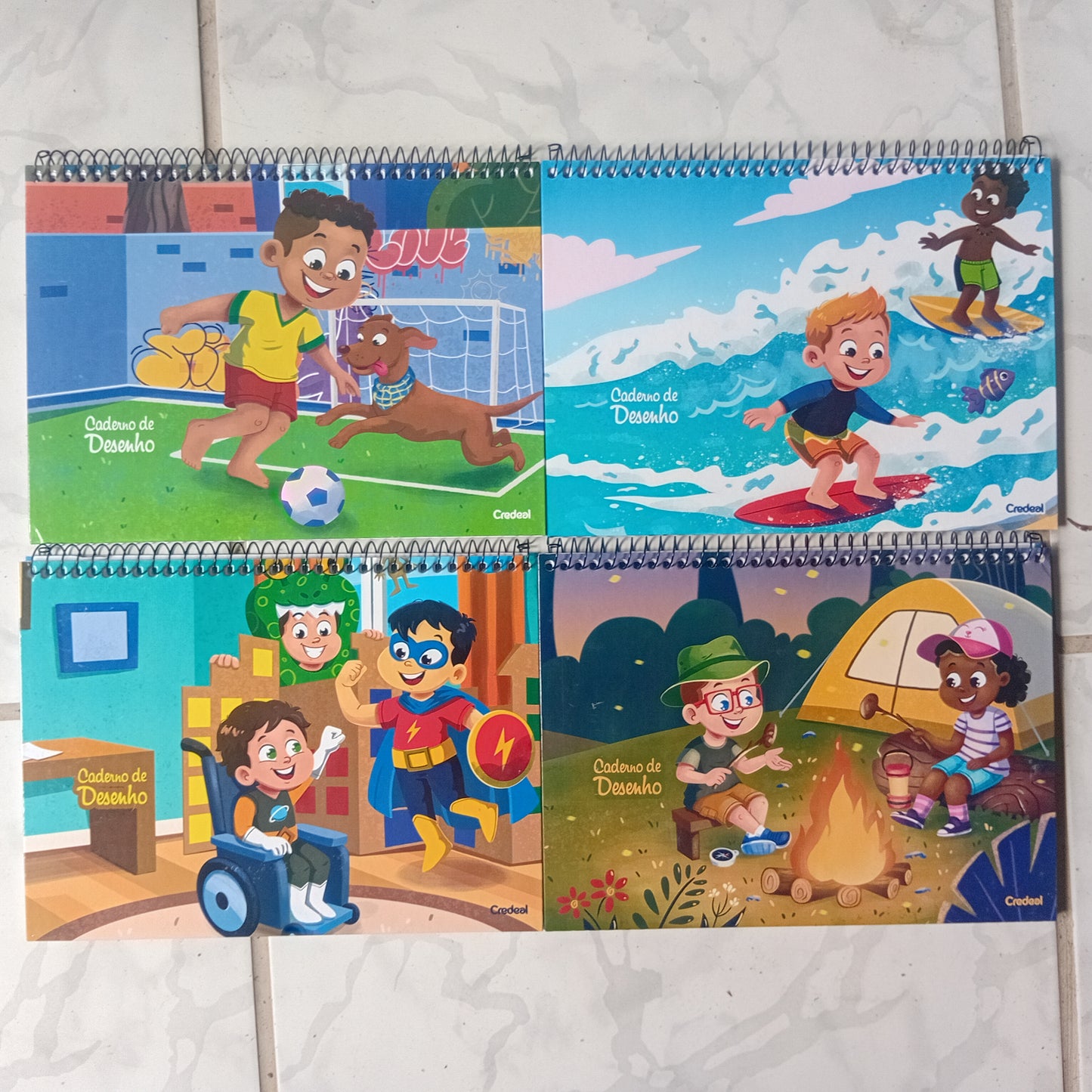 Caderno de Desenho Turma da Lala 60 Folhas | Credeal
