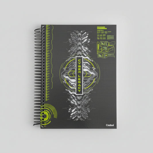 Caderno Universitário My Collection Masculino – 12 Matérias • 240 Folhas • Capa Dura • Espiral • Papel Pautado • Tamanho 20×27,5 cm — Credeal