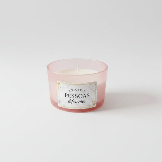 Vela Aromática Gardênia de Cera de Soja Brasfoot – Pessoas que Fazem a Diferença | Presente com Aroma Delicado