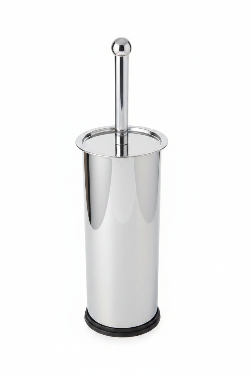 Escova Sanitária Inox com Suporte Bigsul 22618 – Higiene e Elegância para seu Banheiro