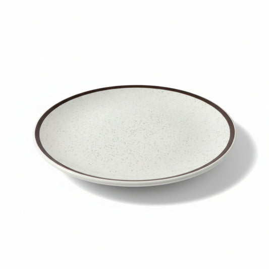 Conjunto de 6 Pratos de Sobremesa em Cerâmica 20 cm Unni Brisa Oxford