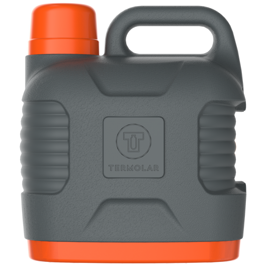 Garrafão Térmico Termolar Supertermo 5L — Cinza Plus | Mantém 10h Quente e Frio