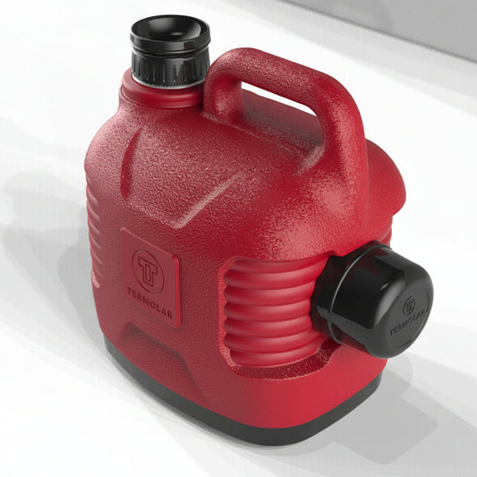Garrafão Térmico Termolar Supertermo 5L Vermelho — Conserva Quente/Frio 10h | Rolha Clean