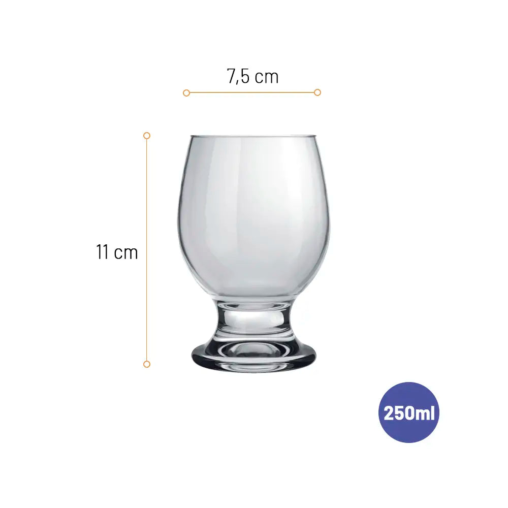 Taça de Vidro Paulista 250 ml — Nadir