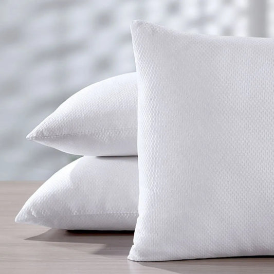 Travesseiro Supreme Hedrons – 50 x 70 cm – Suporte Firme e Capa Matelassada – Branco