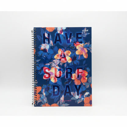 Caderno Mormaii Surfe Feminino 1 Matéria 96 Folhas Universitário Capa Dura | Credeal