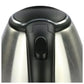 Chaleira Elétrica Inox 1,8 L 220 V – 5 Estrelas Preta/Inox | Base Giratória e Desligamento Automático
