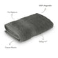 Toalha de Rosto Magnus Appel Home — 100% Algodão Egípcio | 560 g/m² | 50 x 80 cm