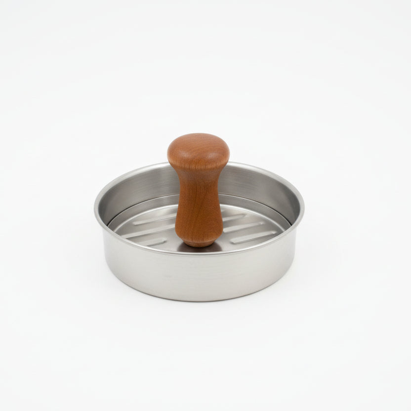 Modelador de Hambúrguer 12 cm Cosy Alumínio cabo Madeira