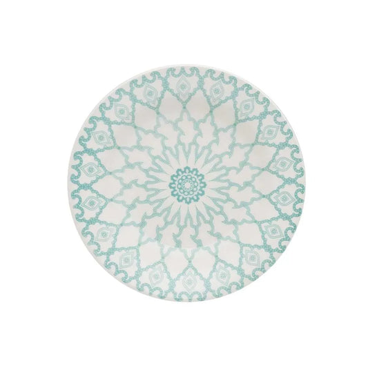 Prato Fundo 21,5 cm Donna Mandala Oxford – Cerâmica Sofisticada para Mesa Posta